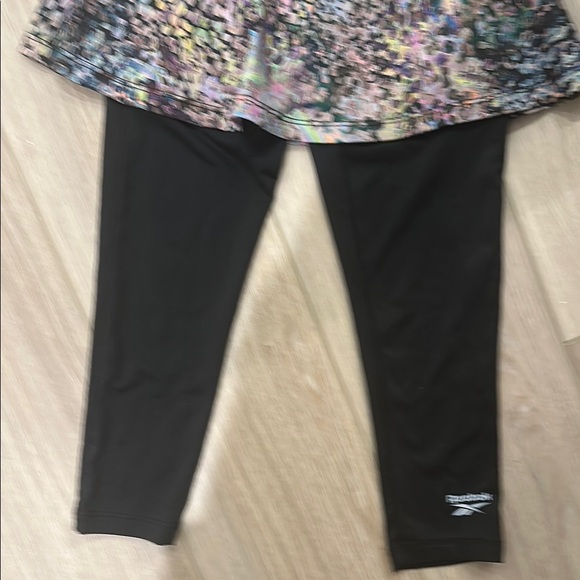 Reebok Black Leggings Athletic Bottoms - Picture 4 of 6